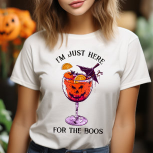 Grappig dat ik hier ben voor het Boos Halloween ko T-shirt