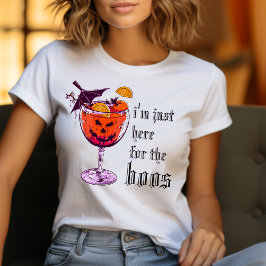 Grappig dat ik hier ben voor het Boos Halloween ko T-shirt