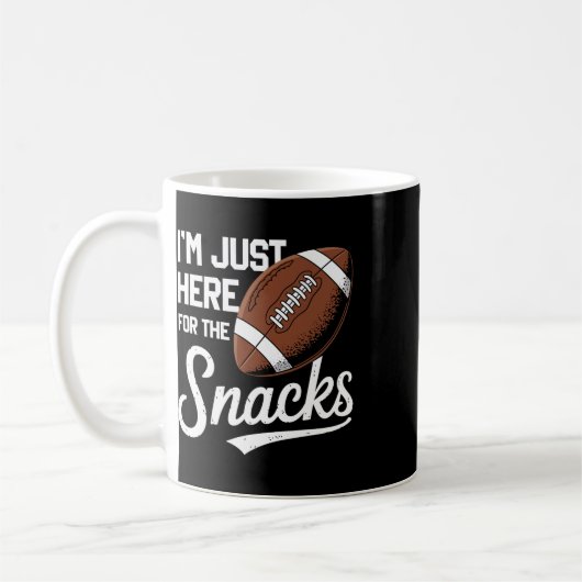 Grappig dat ik hier ben voor het snacks Football Koffiemok (Links)