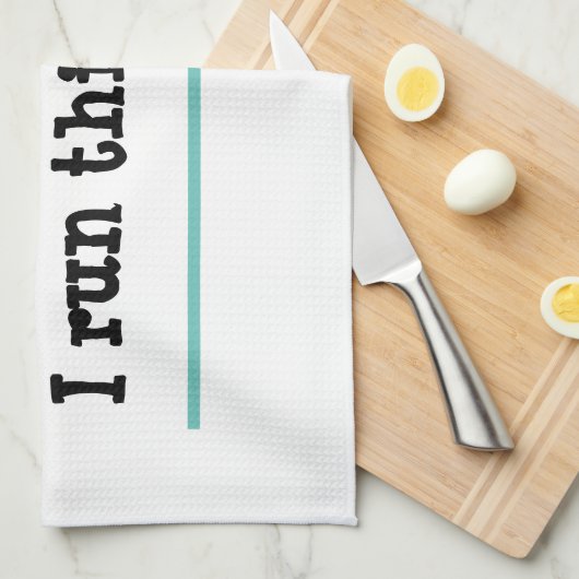 Grappig dat ik hier een witte keukenhanddoek heb. (Quarter Fold)