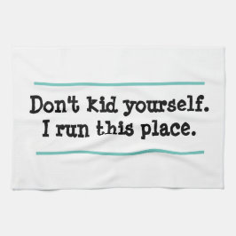 Grappig dat ik hier een witte keukenhanddoek heb.