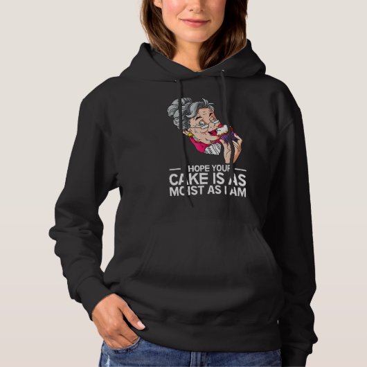 Grappig dat ik hoop dat je kakker net zo mager is  hoodie (Voorkant)