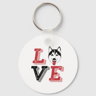 Grappig dat ik hou van Siberian Husky.. ik hoor mi Sleutelhanger