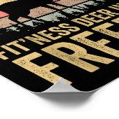 Grappig dat ik in fitness herten in mijn vriezer z poster (Hoek)