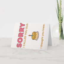 Grappig dat ik je een oude Kaart noemde