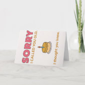 Grappig dat ik je een oude Kaart noemde (Voorkant)