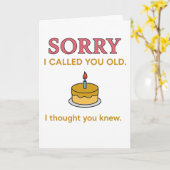 Grappig dat ik je een oude Kaart noemde (Gele Bloem)