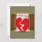 Grappig dat ik je graffiti uit de kast trek briefkaart (Voorkant / Achterkant)