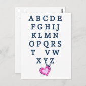 Grappig dat ik je mis briefkaart (Voorkant / Achterkant)