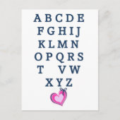 Grappig dat ik je mis briefkaart (Voorkant)