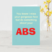 Grappig dat ik je mis kaart (Gele Bloem)