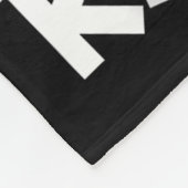 Grappig dat ik je niet hoor spelen en Ramen G eet Fleece Deken (Hoek)