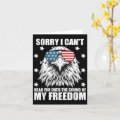 Grappig dat ik je niet kan horen over het geluid v kaart (Gele Bloem)