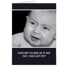 Grappig dat ik je vergeef met Cute Mad Baby