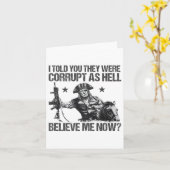 Grappig dat ik je vertelde dat ze zo corrupt waren kaart (Gele Bloem)