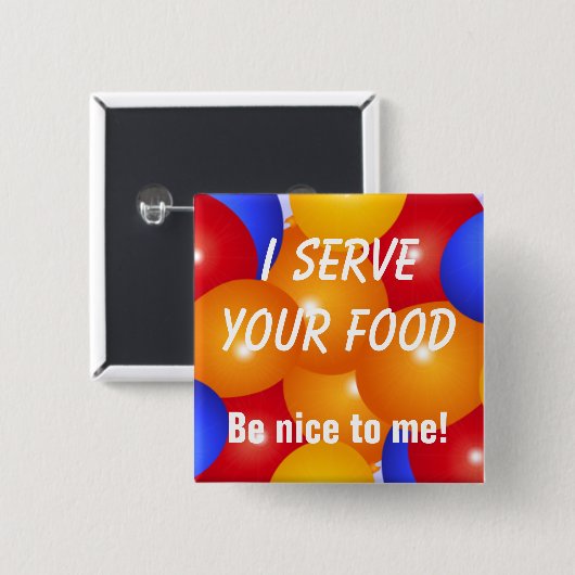 Grappig dat ik je voedsel Button bedien (Voorkant /achterkant)