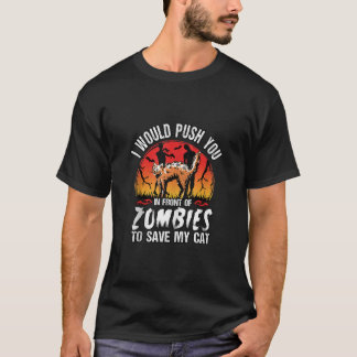 Grappig dat ik je voor Zombies zou aanzetten om te T-shirt