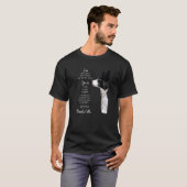 Grappig dat ik je vriend ben, je partner, je grens t-shirt (Voorkant volledig)