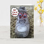 Grappig dat ik je wenskaart mis kaart (Gele Bloem)