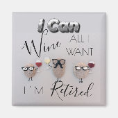 Grappig dat ik kan wijn alles wat ik wil magneet (Voorkant)