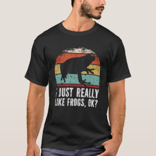 Grappig dat ik kikkers echt leuk vind. t-shirt