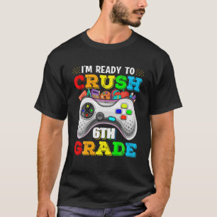 Grappig dat ik klaar ben om het 6-de-klasse-videos t-shirt