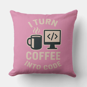 Grappig dat ik koffie in code vertaal kussen