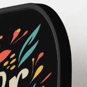 Grappig dat ik liever Abstract pickleball speel Paddle (Links Detail)