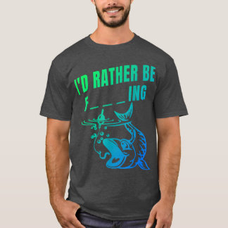 Grappig dat ik liever vissers Gevist zou worden T-shirt