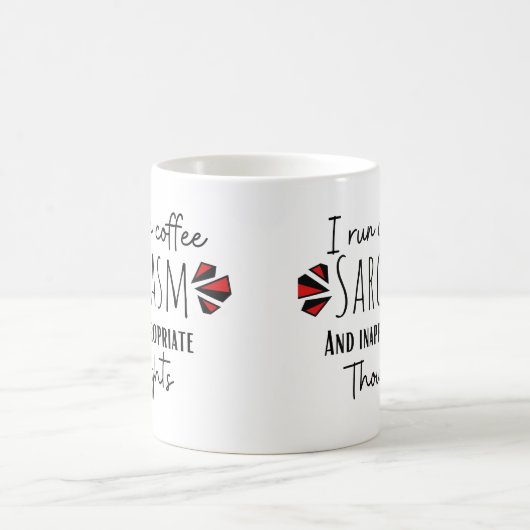 Grappig dat ik loop koffiemok (Center)