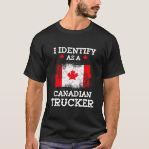 Grappig dat ik me identificeer als een Canadese Tu T-shirt