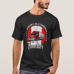 Grappig dat ik me identificeer als een Canadese Tu T-shirt