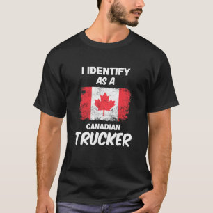 Grappig dat ik me identificeer als een Canadese Tu T-shirt