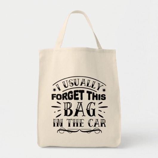 Grappig dat ik meestal deze tas in het auto Tas ve (Voorkant)