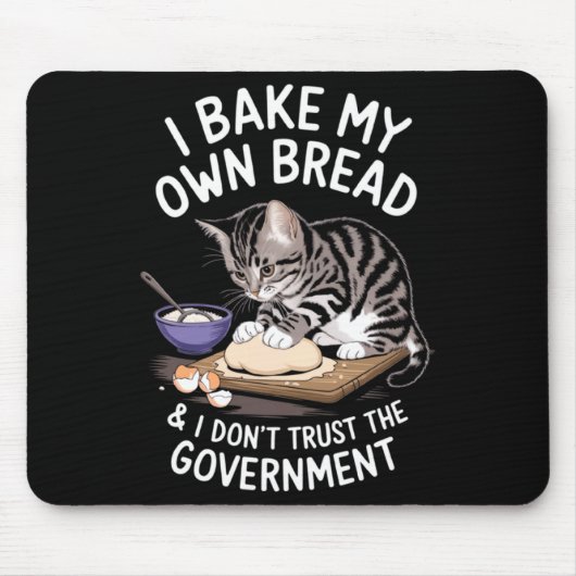 Grappig dat ik mijn eigen brood bak en het Gove ni Muismat (Voorkant)