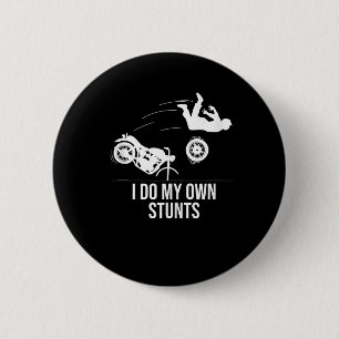 Grappig dat ik mijn eigen Mannen van Cool Motorcyc Ronde Button 5,7 Cm