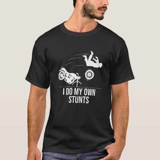 Grappig dat ik mijn eigen Mannen van Cool Motorcyc T-shirt (Voorkant)