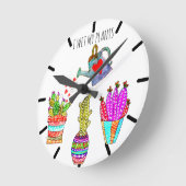 Grappig dat ik mijn Planten cacti nat Ronde Klok (Hoek)