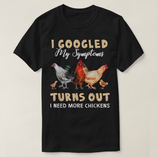 Grappig dat ik mijn symptomen gooide, blijkt dat i t-shirt (Design voorkant)