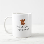 Grappig dat ik mijn Teddy Bear Coffee Mok kwijt be (Links)
