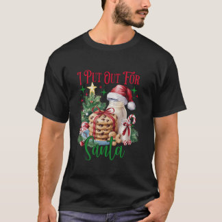 Grappig dat ik naar de kerstman ga, hij komt altij t-shirt