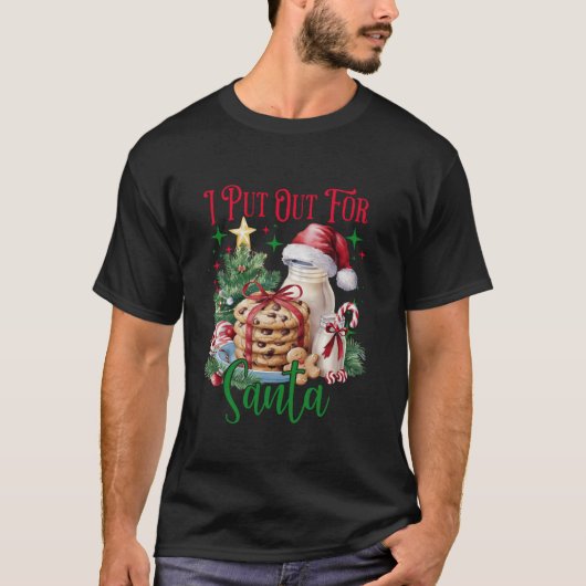 Grappig dat ik naar de kerstman ga, hij komt altij t-shirt (Voorkant)