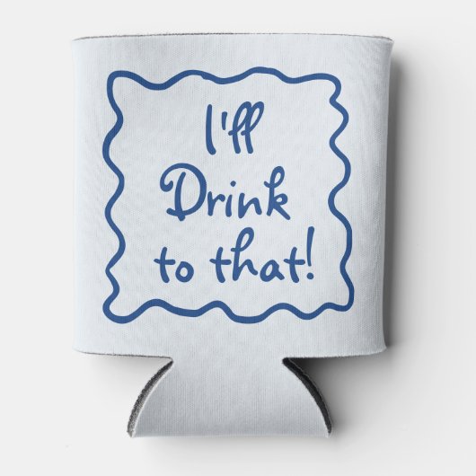 Grappig dat ik naar die Koelbox Drink Blikjeskoeler (Voorkant)