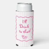 Grappig dat ik naar die Koelbox Drink Seltzer Blikjeskoeler (Seltzer Voorkant)