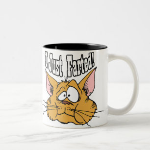 Grappig dat ik net Rude Gifts heb gekweekt Tweekleurige Koffiemok