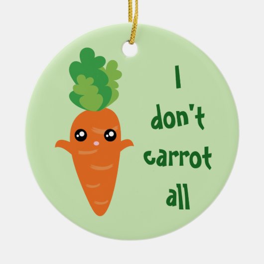 Grappig dat ik niet alle Humor kerstmis krijg. Keramisch Ornament (Voorkant)