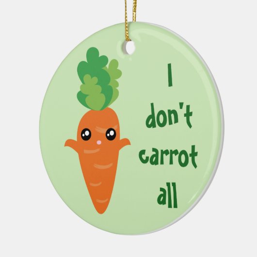 Grappig dat ik niet alle Humor kerstmis krijg. Keramisch Ornament (Links)