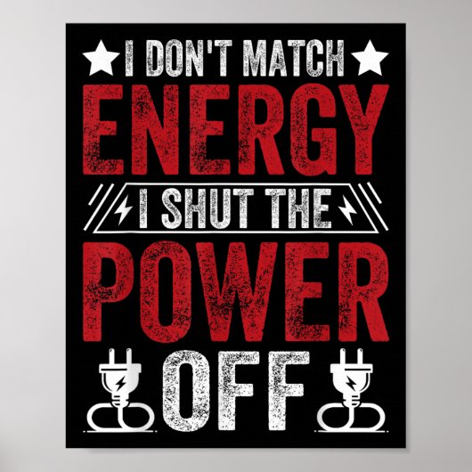 Grappig dat ik niet bij de energie kom, ik sluit d poster (Voorkant)