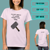 Grappig dat ik niet eenzaam ben t-shirt