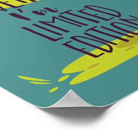 Grappig dat ik niet gek ben... ik ben Limited Edit Poster (Hoek)